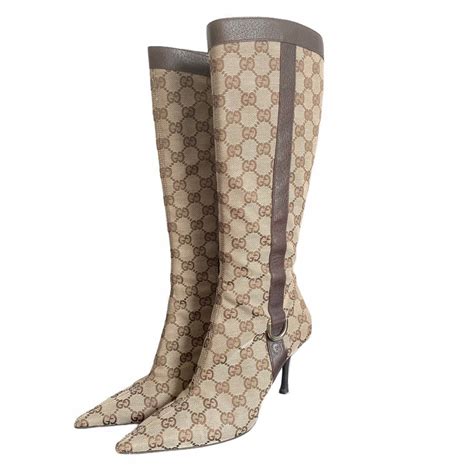 gucci diana monogram|gucci monogram boots.